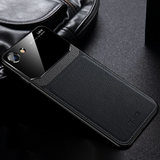 iPhone 7 Sleek Slim Leather Glass Case