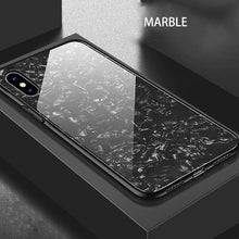 Load image into Gallery viewer, iPhone XS Max Dream Shell Series Textured Marble Case
