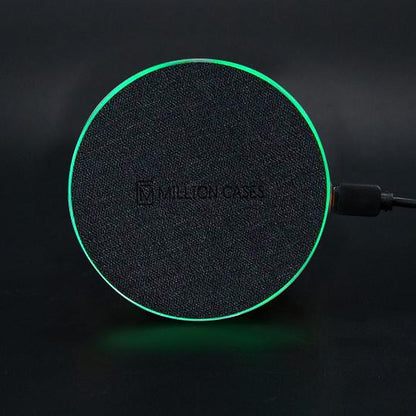 15W Wireless Charger In Cloth Texture