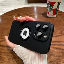 Load image into Gallery viewer, Frosted Magnetic Logo Display Case - iPhone
