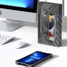 Load image into Gallery viewer, iPhone 14 R-Just Aluminium Alloy Grill Case
