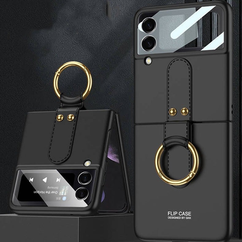 Galaxy Z Flip4 Luxury Ring Case