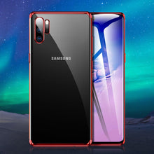 Load image into Gallery viewer, Galaxy Note 10 Electroplating Silicone Transparent Glitter Case
