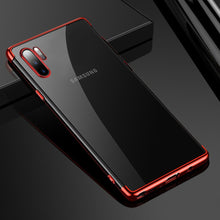 Load image into Gallery viewer, Galaxy Note 10 Electroplating Silicone Transparent Glitter Case
