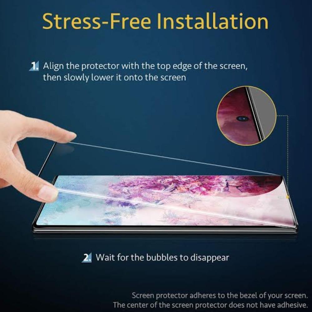 XO ® Galaxy Note 10 Tempered Glass [With In-Display Fingerprint Sensor]