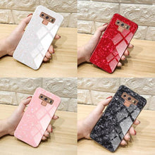 Load image into Gallery viewer, Galaxy Note 9 Dream Shell Series Textured Marble Case
