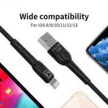 Load image into Gallery viewer, Million Cases - Nylon Braided Quick Charging Lightning Cable
