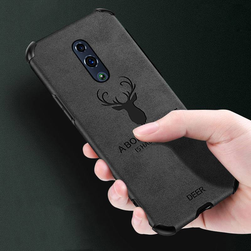 OnePlus 8 Pro Shockproof Deer Leather Texture Case