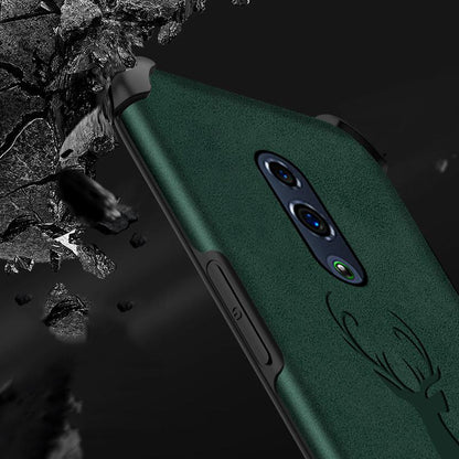 OnePlus 8 Pro Shockproof Deer Leather Texture Case
