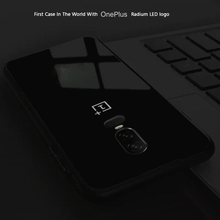 Load image into Gallery viewer, OnePlus 6 Radium Glow Light Illuminated Logo 3D Case
