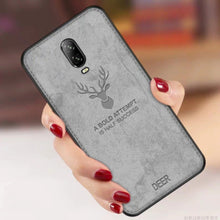 Load image into Gallery viewer, OnePlus 6T Deer Pattern Inspirational Soft Case
