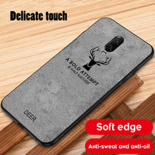 Load image into Gallery viewer, OnePlus 6T Deer Pattern Inspirational Soft Case
