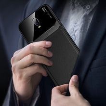 Load image into Gallery viewer, OnePlus 6T Sleek Slim Leather Glass Case
