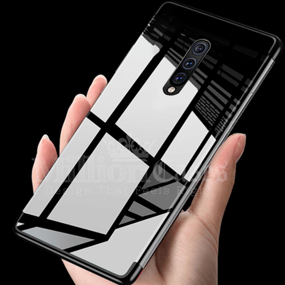 OnePlus 7 Pro Electroplating Silicone Transparent Glitter Case
