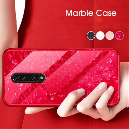 OnePlus 7 Pro Dream Shell Series Textured Marble Case