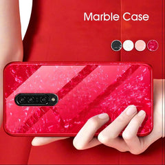 OnePlus 7 Pro Dream Shell Series Textured Marble Case