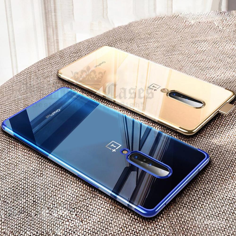 OnePlus 7 Pro Electroplating Silicone Transparent Glitter Case