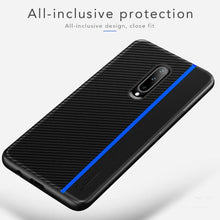 Load image into Gallery viewer, Frosted Carbon Fiber PU Leather Protective Case - OnePlus
