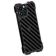 Load image into Gallery viewer, iPhone Series R-Just Aluminium Alloy Grill Case
