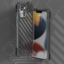Load image into Gallery viewer, iPhone 14 R-Just Aluminium Alloy Grill Case
