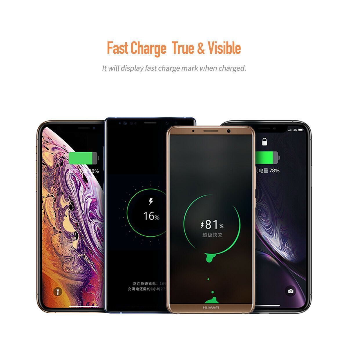 Rock space - P65 10000 mAh Mini PD Digital Display Power Bank
