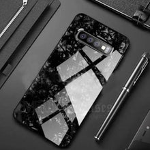 Load image into Gallery viewer, Galaxy S10 Dream Shell Textured Marble Case
