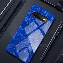 Load image into Gallery viewer, Galaxy S10 Dream Shell Textured Marble Case
