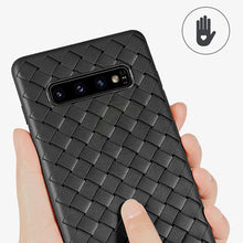 Load image into Gallery viewer, Henks ® Galaxy S10 Ultra-thin Grid Weaving Case
