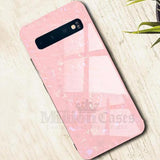 Galaxy S10 Dream Shell Textured Marble Case