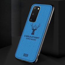 Load image into Gallery viewer, Galaxy S20 (3 in 1 Combo) Deer Case + Tempered Glass + Earphones
