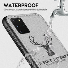 Load image into Gallery viewer, Galaxy S20 Plus (3 in 1 Combo) Deer Case + Tempered Glass + Earphones
