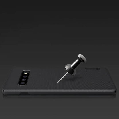 Galaxy Series Frosted Shield Case With Tempered Glass