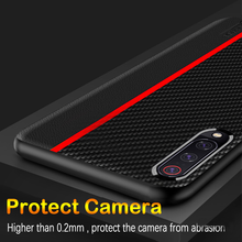 Load image into Gallery viewer, Galaxy A50 Frosted Carbon Fiber PU Leather Protective Case

