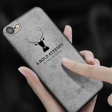 Load image into Gallery viewer, iPhone SE (2020) Deer Pattern Inspirational Soft Case

