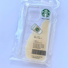 Load image into Gallery viewer, iPhone - Coffee Edition Floating Gel Liquid Case
