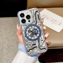 Load image into Gallery viewer, iPhone 14 Series Magsafe Edition Mecha Transparent Case
