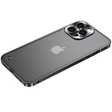 Load image into Gallery viewer, iPhone - Translucent Metal Frame Matte Case
