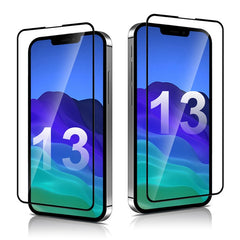 iPhone 13 Pro Ultra HD Tempered Glass [Set of 2]